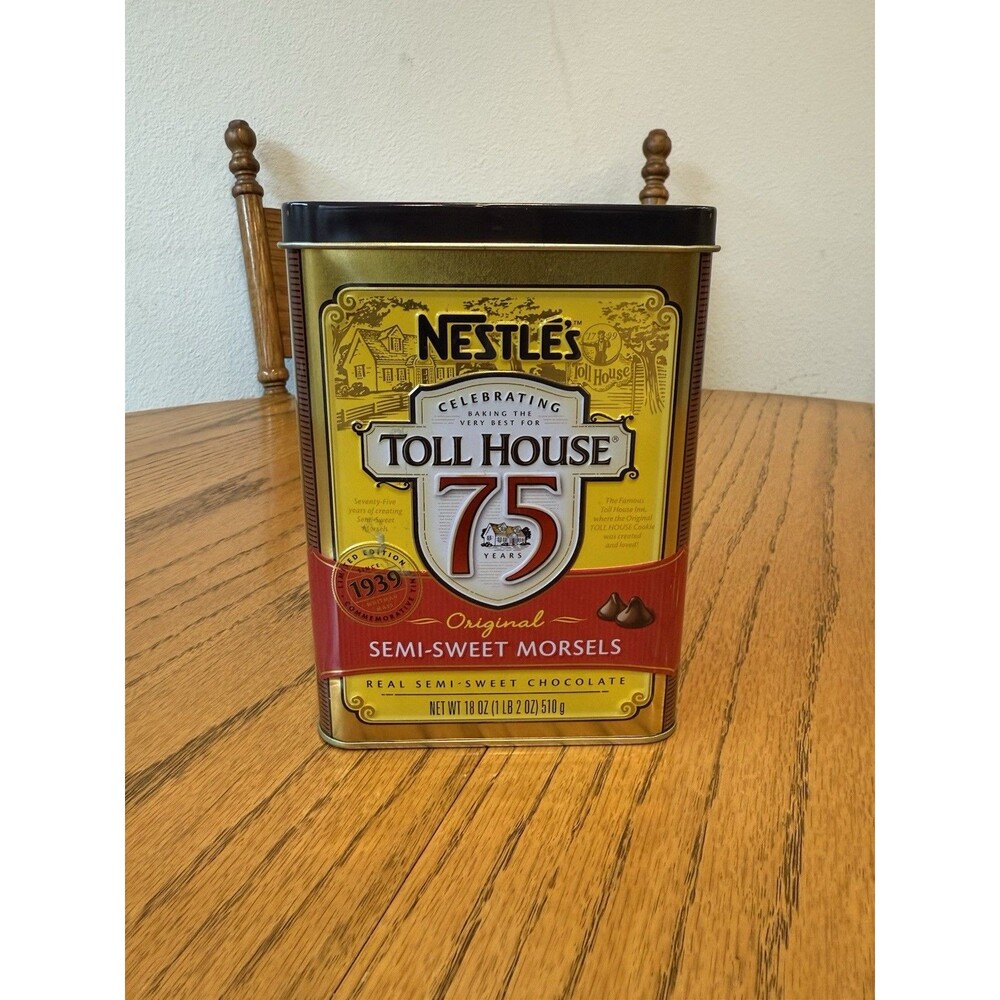 Nestle Toll House 75th Anniversary Limited Edition Collectors Tin Chocolate Box